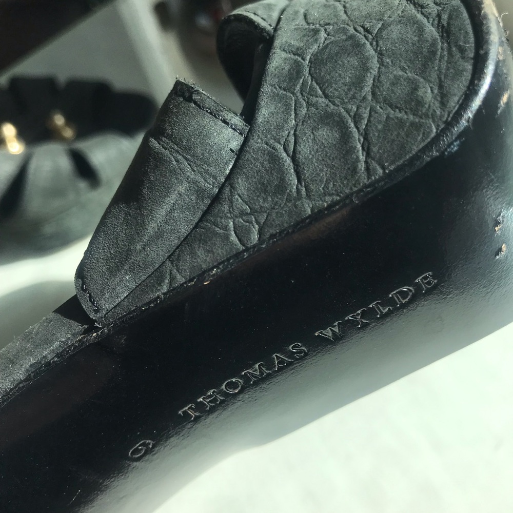 Thomas Wylde Studded Platform Pumps - Picture 11 of 12